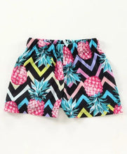 Load image into Gallery viewer, Pineapple Printed Half Sleeves Set