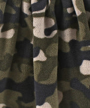 Load image into Gallery viewer, Camouflage with Frill Polar Fleece Top Skirt Set