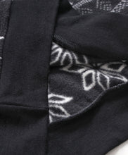 Load image into Gallery viewer, Jacquard Polar Fleece Sweatshirt Jogger Set - Black