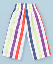 Load image into Gallery viewer, Frilled Sleeves Bow Top Belted Plazzo Set