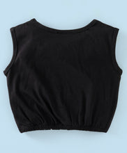 Load image into Gallery viewer, Frilled Solid Bow Top and Hearts Skirt Set