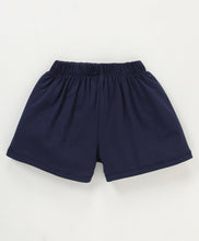 Load image into Gallery viewer, Polka V shape Frill with Bow Top Short Set