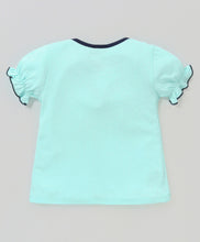 Load image into Gallery viewer, Polka V shape Frill with Bow Top Short Set
