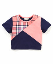 Load image into Gallery viewer, Checkered Color Block Top Frilled Short Set