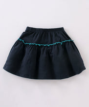 Load image into Gallery viewer, Pineapple Frill and Strap Top Skirt Set