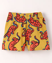 Load image into Gallery viewer, Tiger Printed Tshirt Short Set