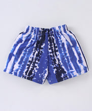 Load image into Gallery viewer, Solid Frilled Top Tie and Dye Short Set