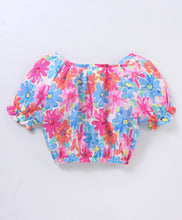 Load image into Gallery viewer, Floral Printed Short Sleeves Top Short Set