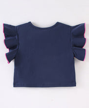 Load image into Gallery viewer, Solid Frilled Top Pineapple Wrap Short Set