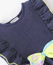 Load image into Gallery viewer, Solid Frilled Top Floral Plazzo Set