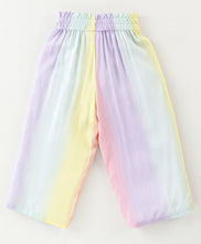 Load image into Gallery viewer, Solid Frilled Sleeves Top Plazzo Set