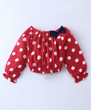 Load image into Gallery viewer, Polka Dots Full Sleeves Co-ord Set
