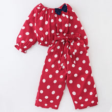 Load image into Gallery viewer, Polka Dots Full Sleeves Co-ord Set