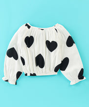 Load image into Gallery viewer, Hearts Printed Full Sleeves Co-ord Set