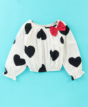 Load image into Gallery viewer, Hearts Printed Full Sleeves Co-ord Set