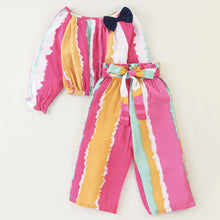 Load image into Gallery viewer, Tie and Dye Printed Full Sleeves Co-ord Set