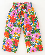 Load image into Gallery viewer, Frilled Top with Floral Palazzo Set