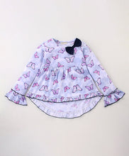 Load image into Gallery viewer, Butterfly Print Frilled Top Leggings Set