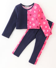 Load image into Gallery viewer, Stars Color Block Top Leggings Set