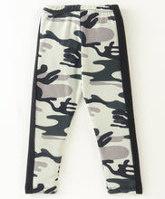 Load image into Gallery viewer, Camouflage Color Block Top Leggings Set