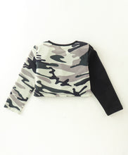 Load image into Gallery viewer, Camouflage Color Block Top Leggings Set