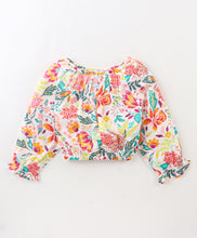 Load image into Gallery viewer, Floral Printed Top Belted Palazzo Set