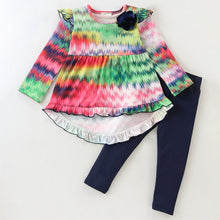 Load image into Gallery viewer, Tie Dye Printed Top Leggings Set