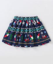 Load image into Gallery viewer, Front Frilled Top Jacquard Skirt Set