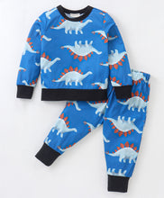 Load image into Gallery viewer, Dinasour Printed Sweatshirt Jogger Set
