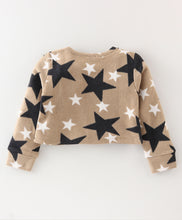 Load image into Gallery viewer, Stars Polar Fleece Frilled Top Skirt Set