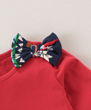 Load image into Gallery viewer, Solid Frilled Top Jacquard Palazzo Set