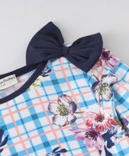 Load image into Gallery viewer, Floral Check Frilled Top Palazzo Set