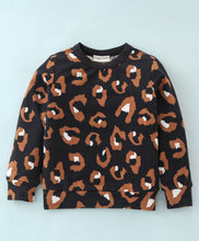 Load image into Gallery viewer, Leopard Printed Sweatshirt Leggings Set