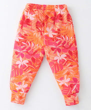 Load image into Gallery viewer, Floral with Frill Top Jogger Set
