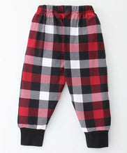 Load image into Gallery viewer, Checkered Printed Sweatshirt Jogger Set
