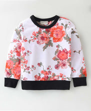 Load image into Gallery viewer, Floral Printed Sweatshirt Jogger Set
