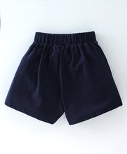 Load image into Gallery viewer, Leaves Printed Frilled Top Flapped Short Set