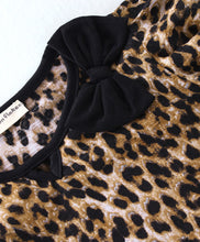 Load image into Gallery viewer, Animal Print Frilled Top Flapped Short Set
