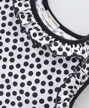 Load image into Gallery viewer, Polka Printed Frilled Top Flapped Short Set