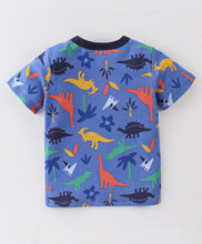 Load image into Gallery viewer, Dinosaur Printed Tshirt Short Set
