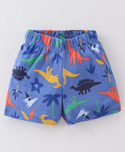 Load image into Gallery viewer, Dinosaur Printed Tshirt Short Set