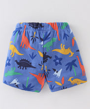 Load image into Gallery viewer, Dinosaur Printed Tshirt Short Set