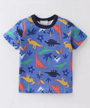 Load image into Gallery viewer, Dinosaur Printed Tshirt Short Set