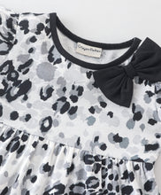 Load image into Gallery viewer, Animal Print Frilled High Low Top Short Set