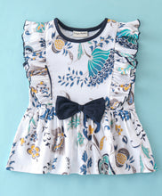 Load image into Gallery viewer, Floral Frilled Top and Short Set