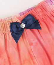 Load image into Gallery viewer, Tie and Dye Printed with Bow Shorts