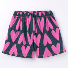 Load image into Gallery viewer, Hearts Printed Shorts