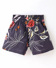 Load image into Gallery viewer, Floral Printed Belted Shorts