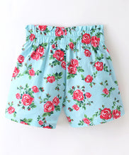 Load image into Gallery viewer, Floral Printed Belted Shorts
