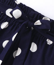Load image into Gallery viewer, Polka Printed Belted Shorts
